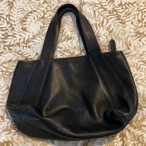 COACH SATCHEL PURSE HANDBAG BLACK E8E-4187